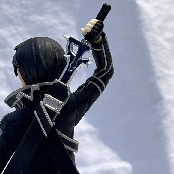 Sword Art Online Kirito Pop Up Parade Figure Anime Collectable Green Crunchyroll - Picture 7 of 16
